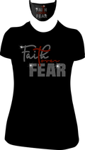 Faith over fear T-Shirt + mask image 0