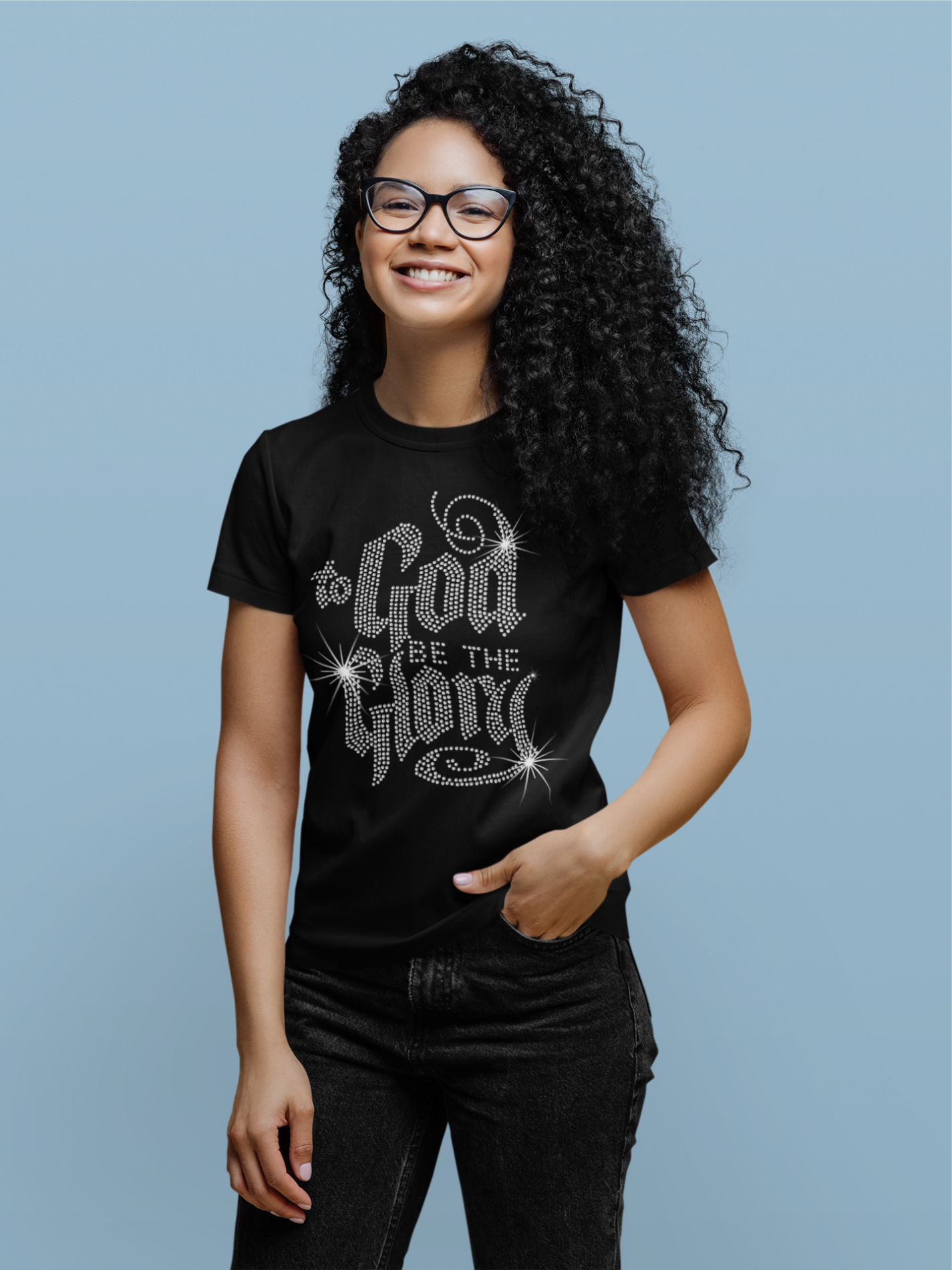 To God be the Glory Rhinestone image 0